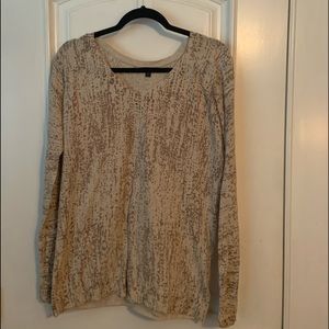 Gap Patterned V-Neck Sweater